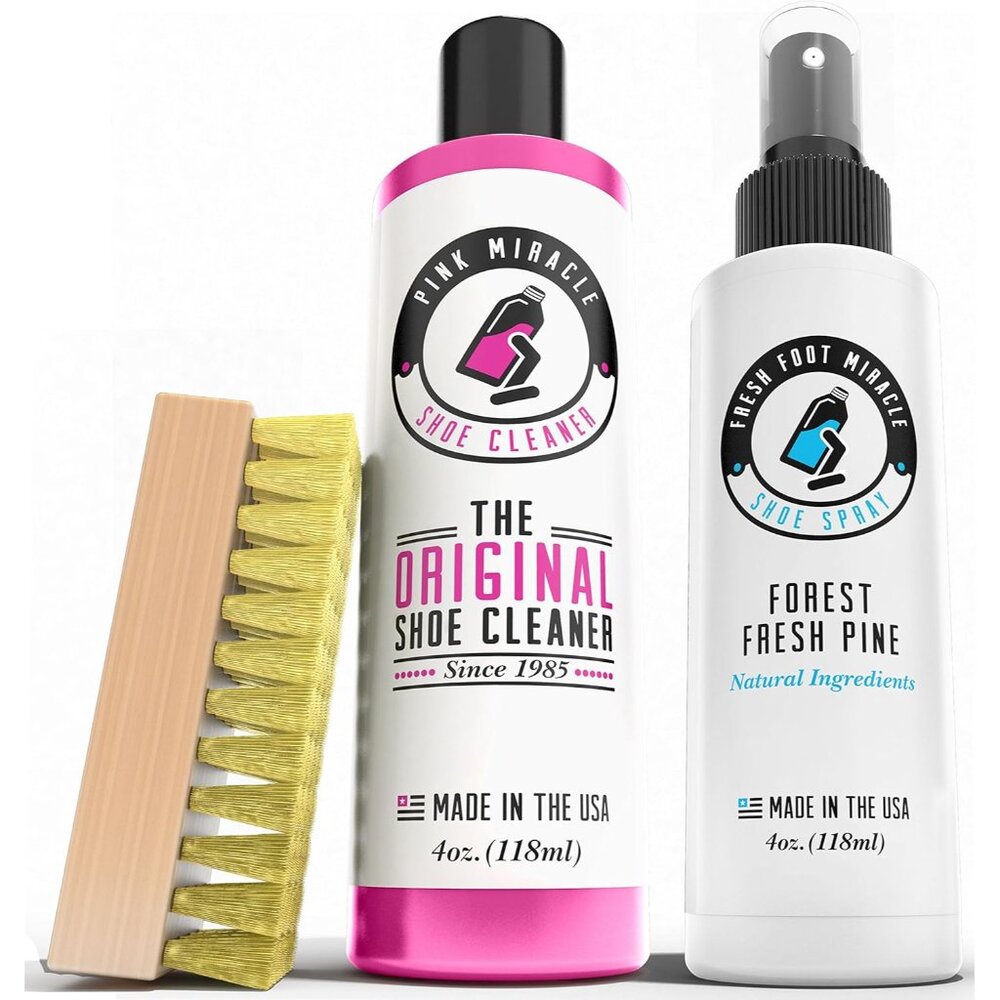 Natural Pine Fresh Foot Shoe Deodorizer Spray - Odor Neutralizer & Cleaner
